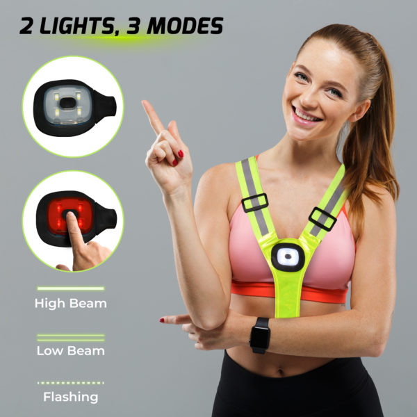 Greerride Light Up Running Vest - Image 5